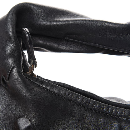 Bottega Veneta Nappa Studded Medium Veneta Hobo Black 16 of 19