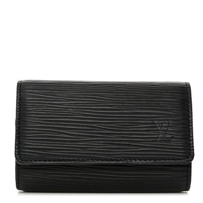 Louis Vuitton Epi Multicles 6 Key Holder Black 1 of 7