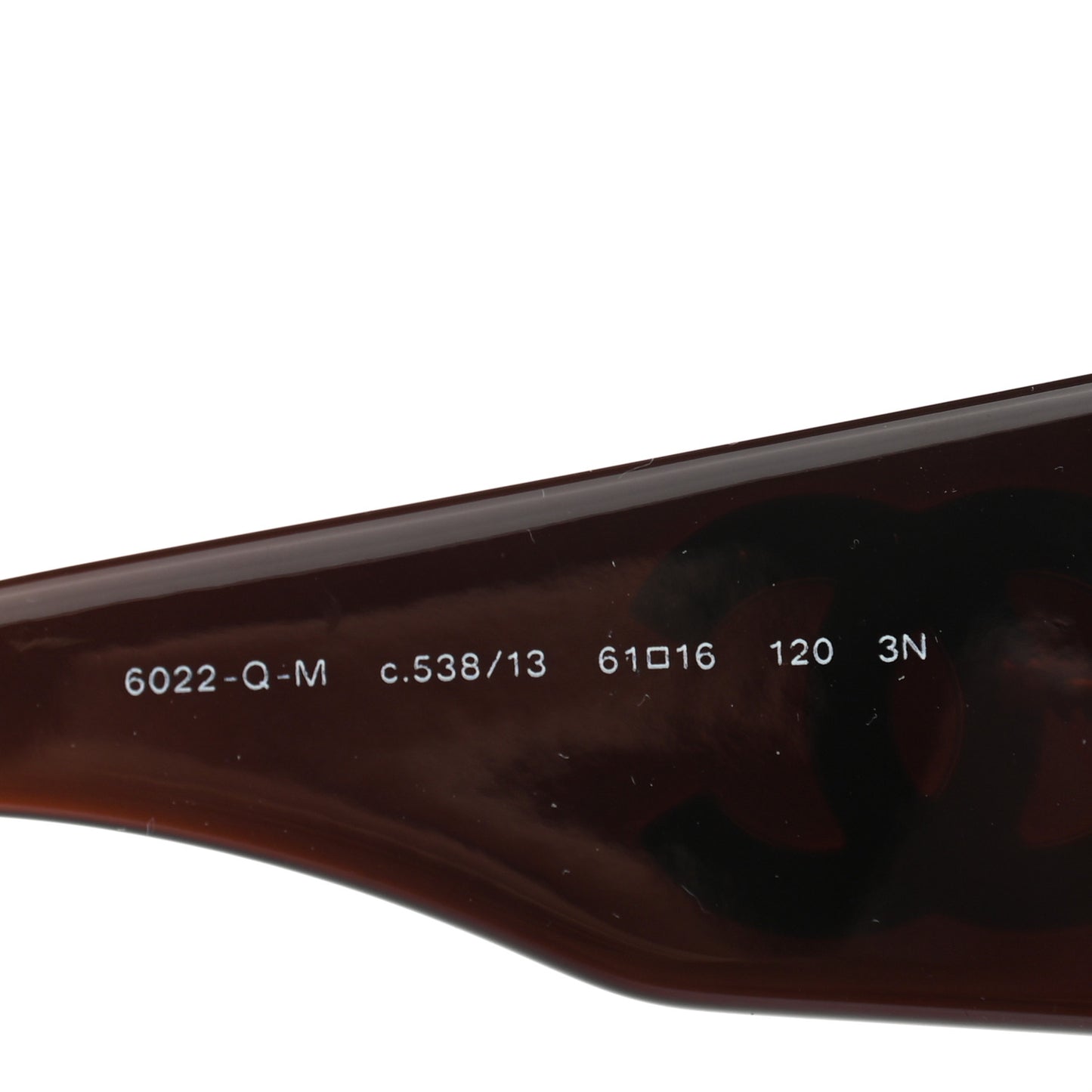 Oval CC Sunglasses 6022-Q Brown