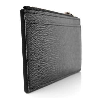 Louis Vuitton Taiga Coin Card Holder Black 3 of 6