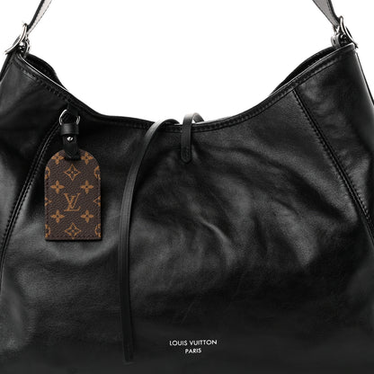 Louis Vuitton Lambskin CarryAll Vibe MM Black 7 of 9