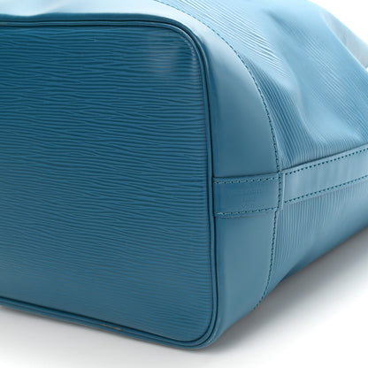 Louis Vuitton Epi Noe Cyan 9 of 11