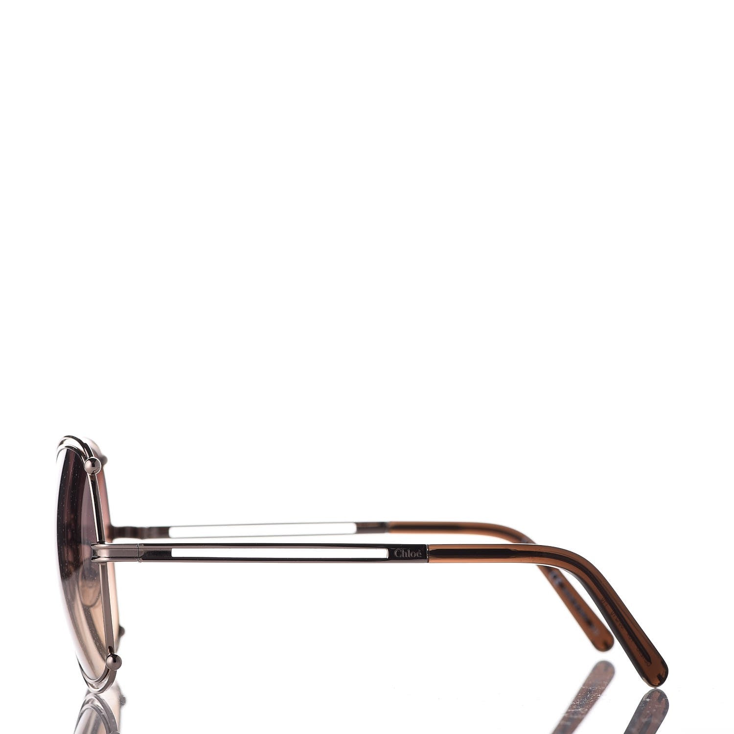 Chloe Oversized Square Isadora Sunglasses CE129S Rose 3 of 7