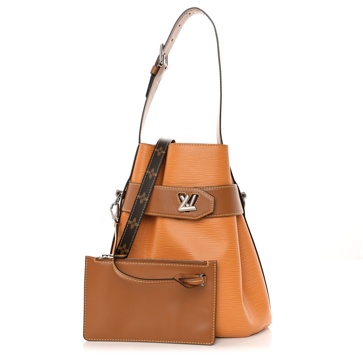 Louis Vuitton Epi Twist Bucket Yellow 1 of 19