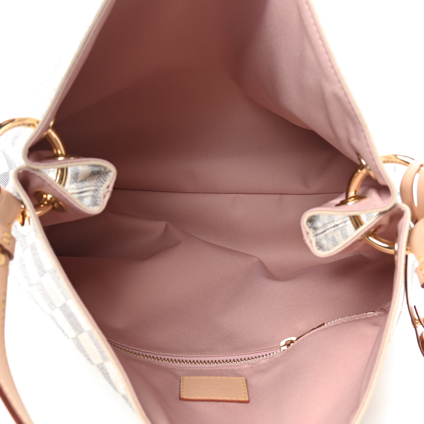 Damier Azur Graceful PM Rose Ballerine