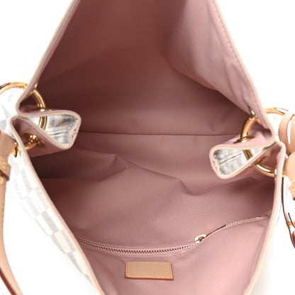 Louis Vuitton Damier Azur Graceful PM Rose Ballerine 5 of 10