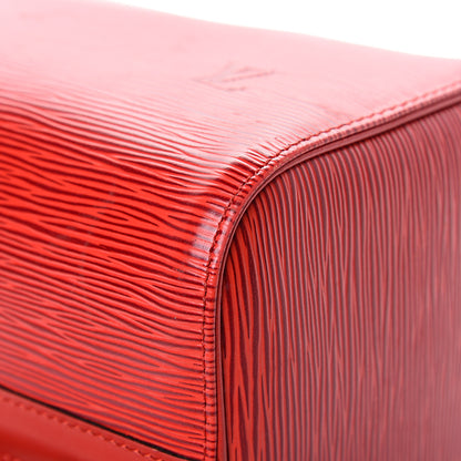 Louis Vuitton Epi Speedy 25 Castillan Red 10 of 18