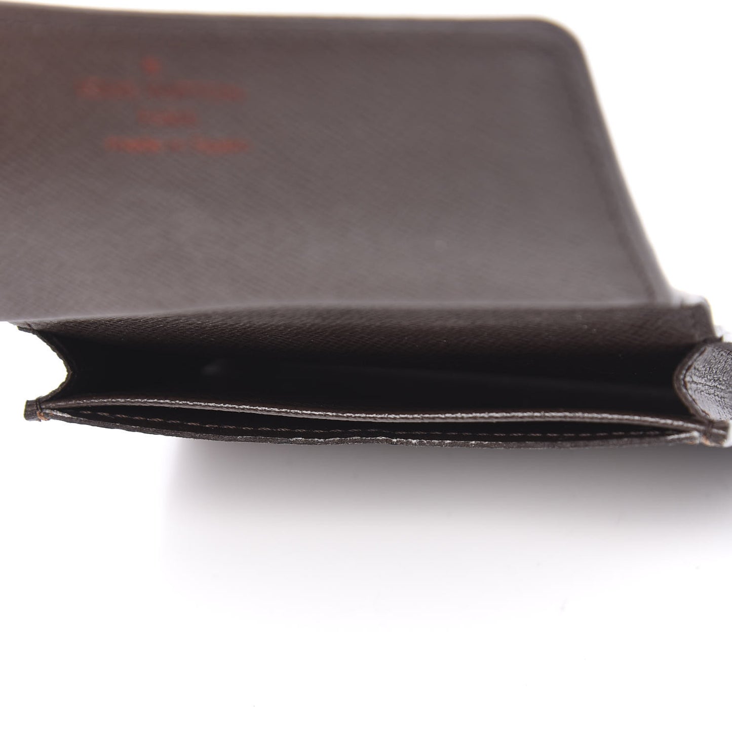 Damier Ebene Business Card Holder