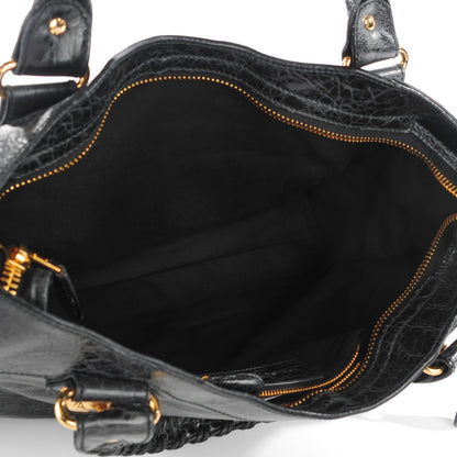 Balenciaga Agneau Giant 21 Gold Hardware City Black 6 of 8