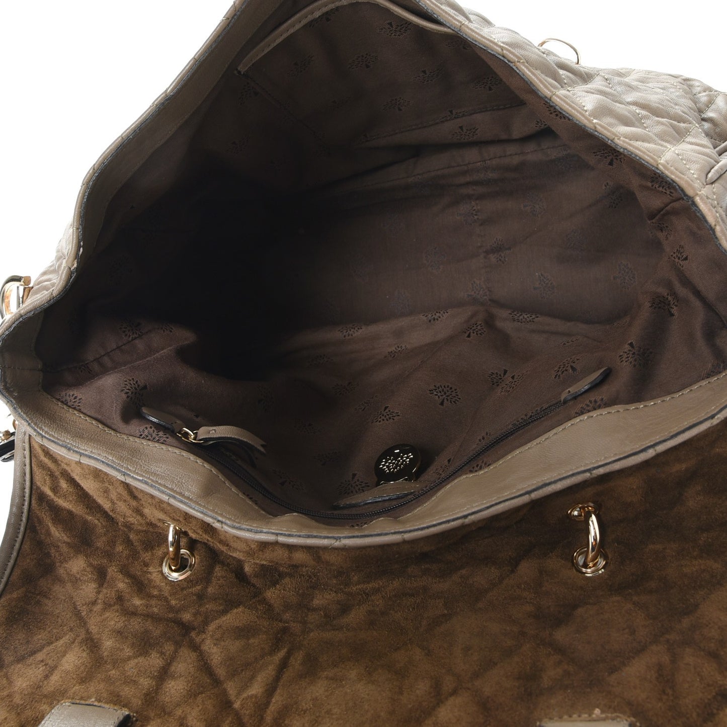 Nappa Quilted Oversized Tillie Satchel Birds Nest