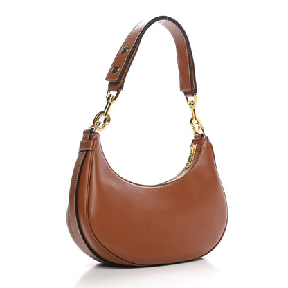 Celine Smooth Calfskin Medium Strap Ava Shoulder Bag Tan 3 of 10