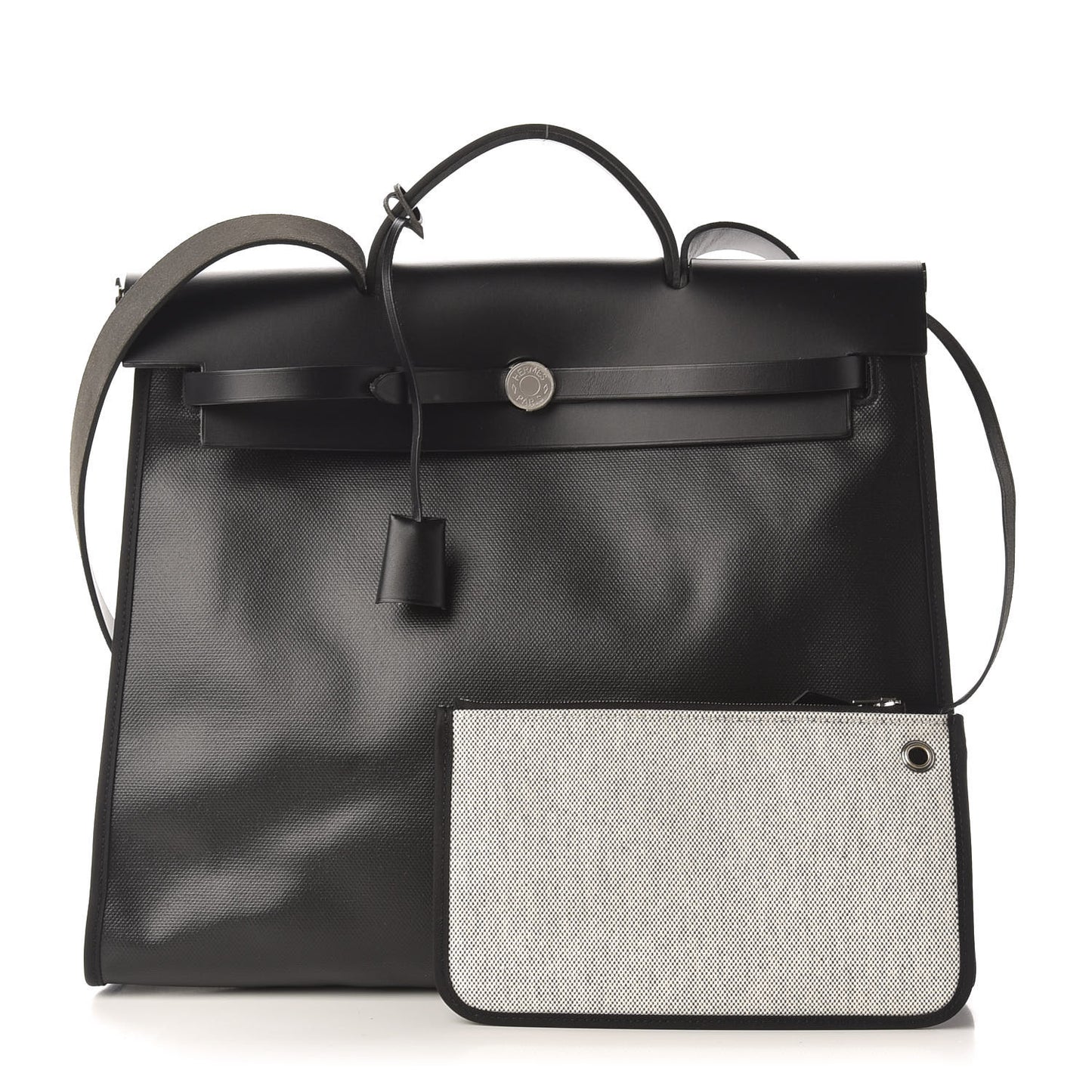 Toile H Berline Vache Hunter Herbag Zip 39 MM Black Ecru