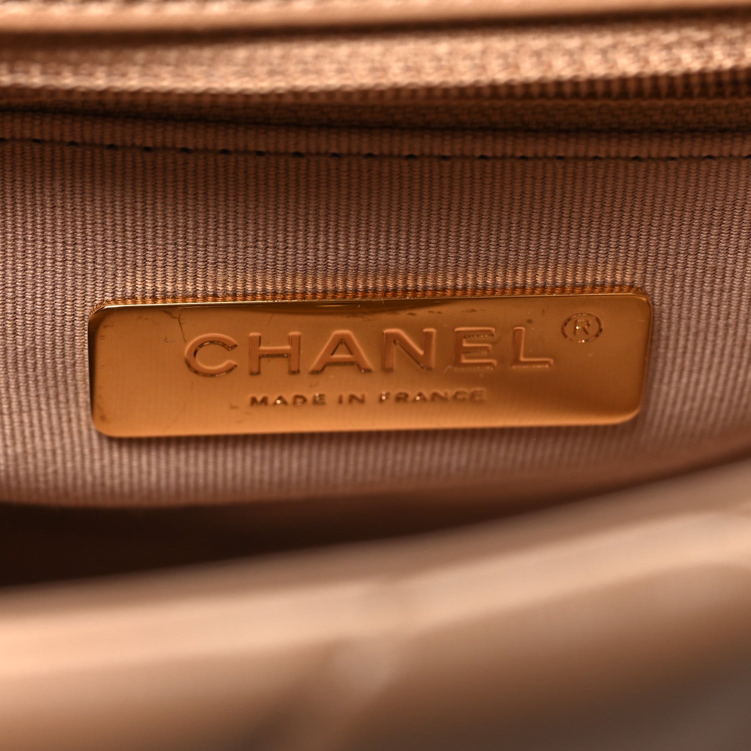 Chanel Lambskin Quilted Medium Chanel 19 Flap Brown 6 of 10