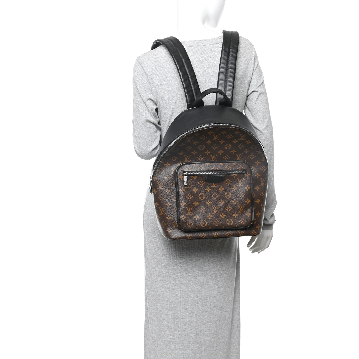 Louis Vuitton Monogram Macassar Josh NM Backpack 2 of 9