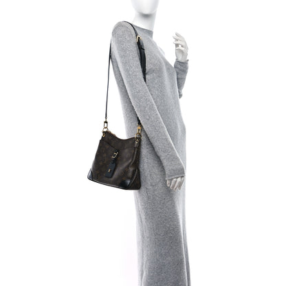Louis Vuitton Monogram Odeon PM Black 2 of 11