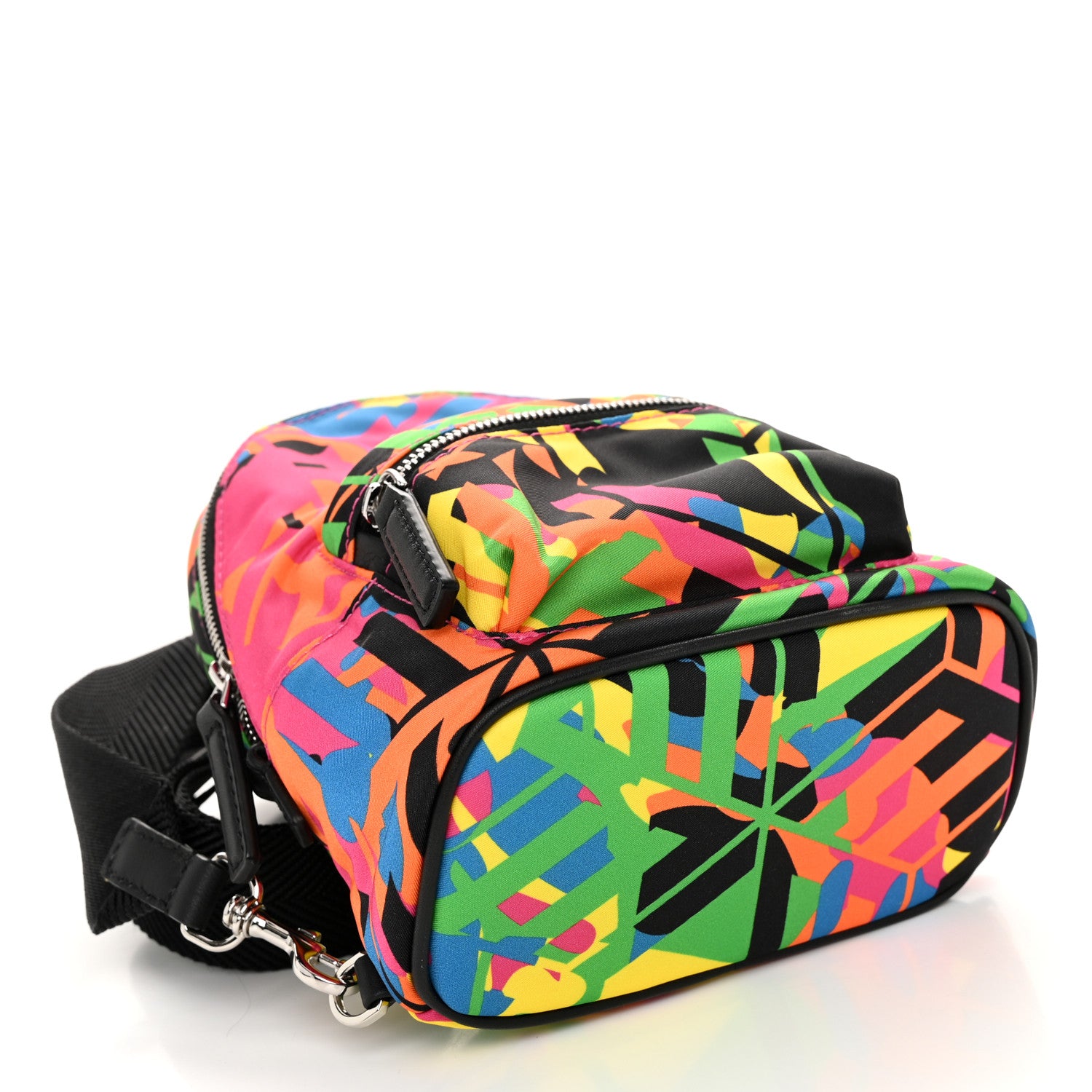 MCM Nylon Mini Stark Crossbody Multicolor 4 of 10