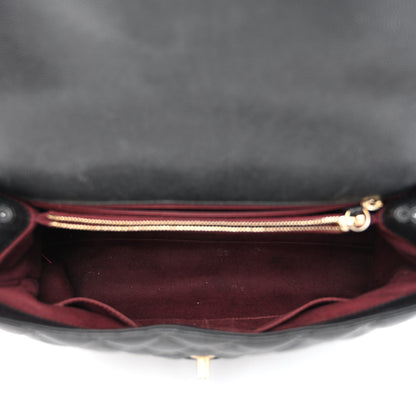 Chanel Caviar Quilted Medium Coco Handle Flap Black 5 of 11
