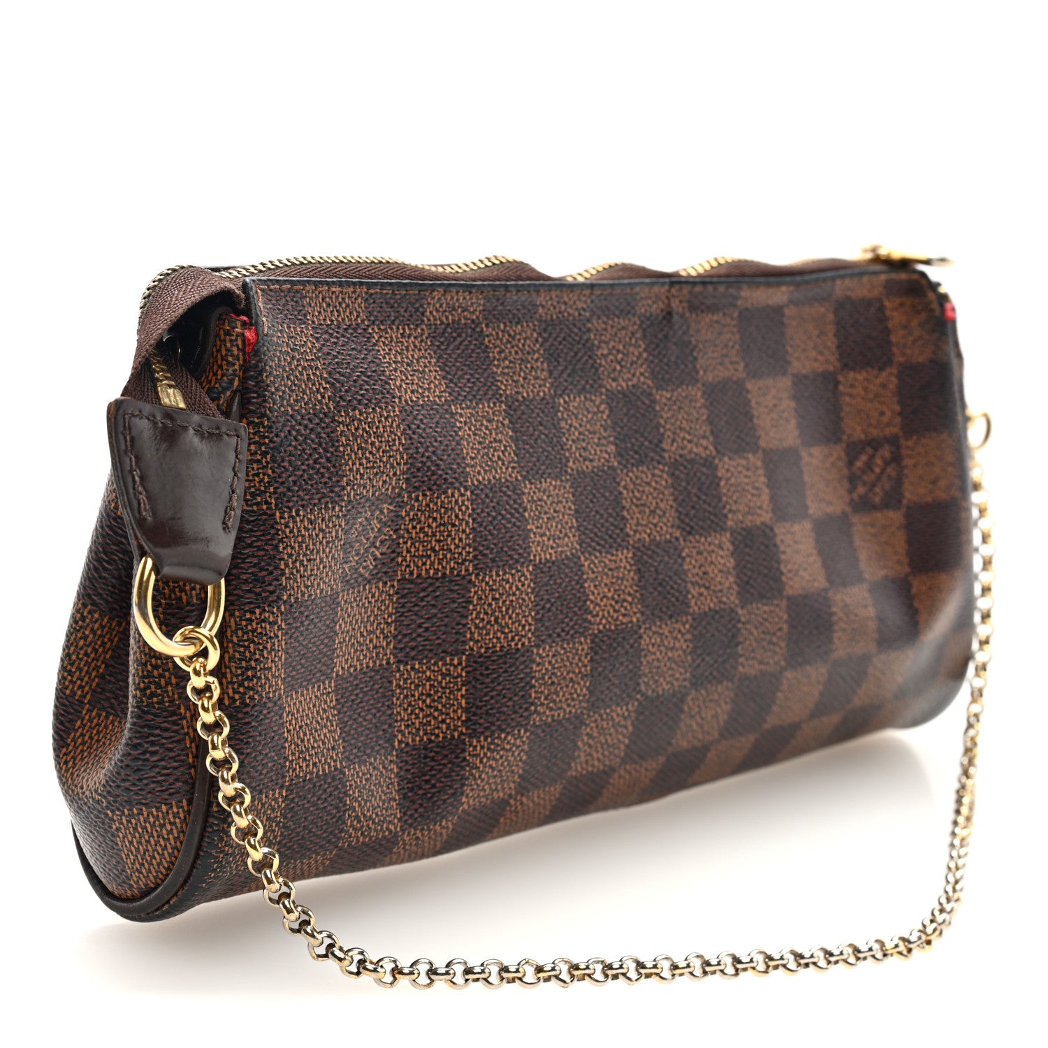 Louis Vuitton Damier Ebene Eva Clutch 3 of 10