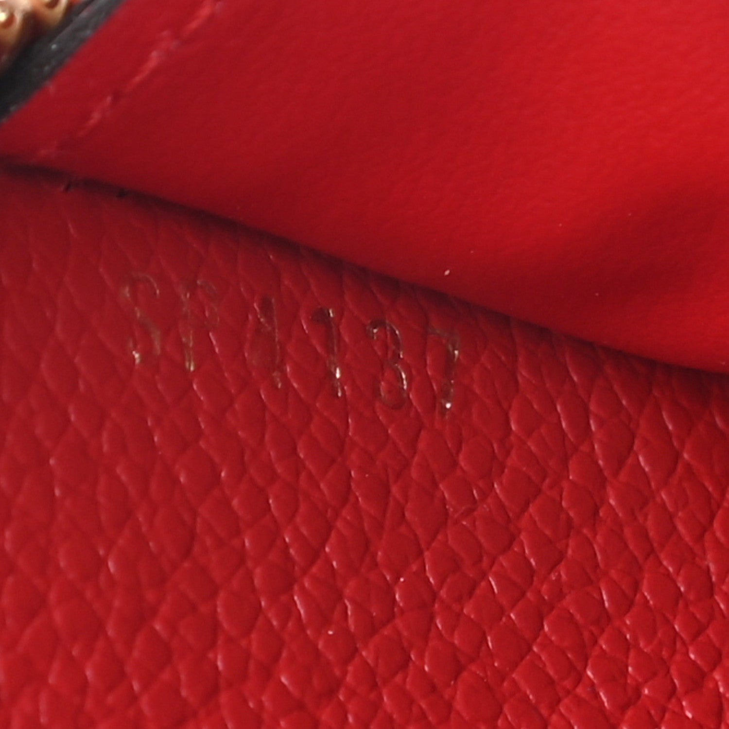 Louis Vuitton Empreinte Clemence Wallet Cherry 7 of 7