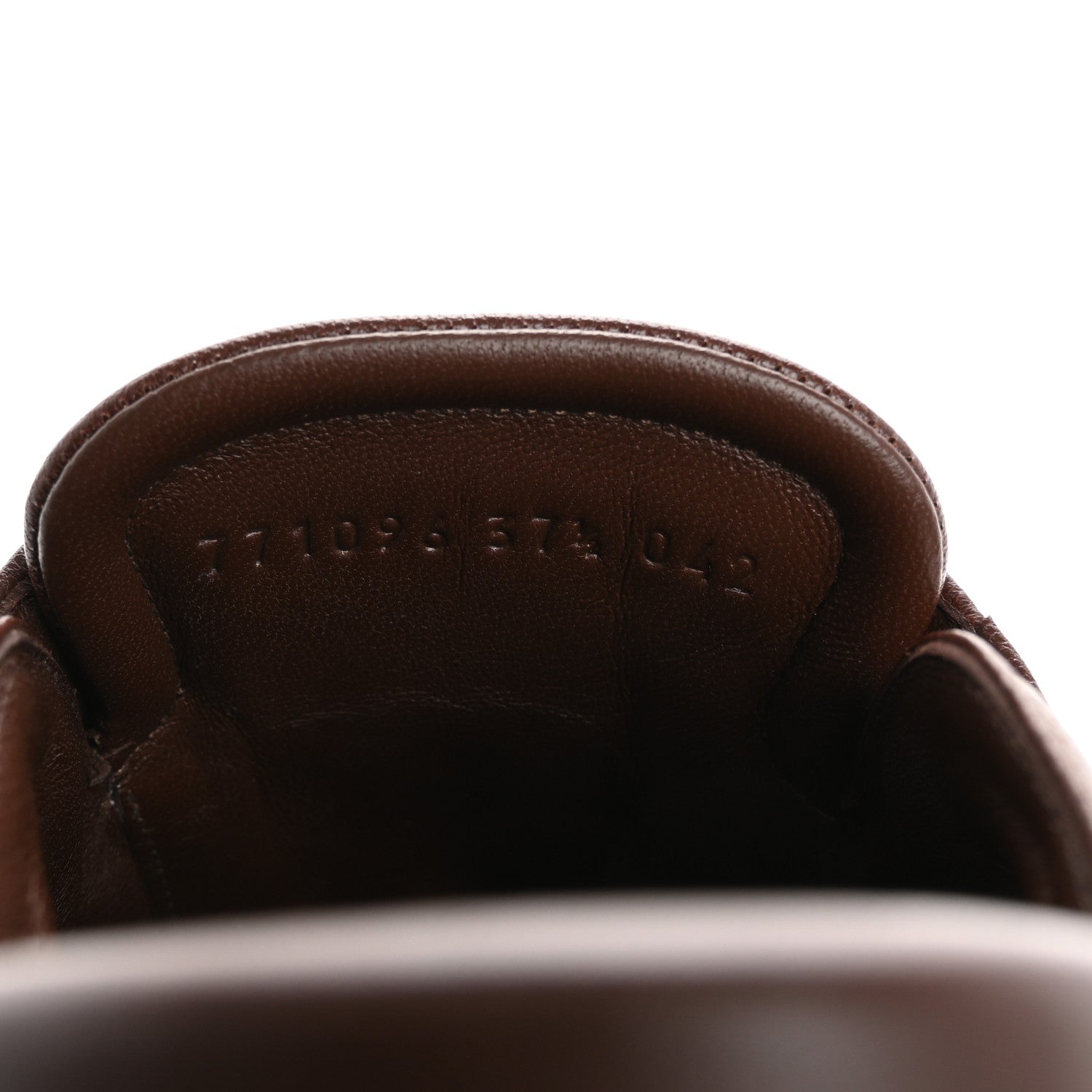 Gucci Goatskin Horsebit Mules 37.5 37.5 New Chocolate 6 of 7