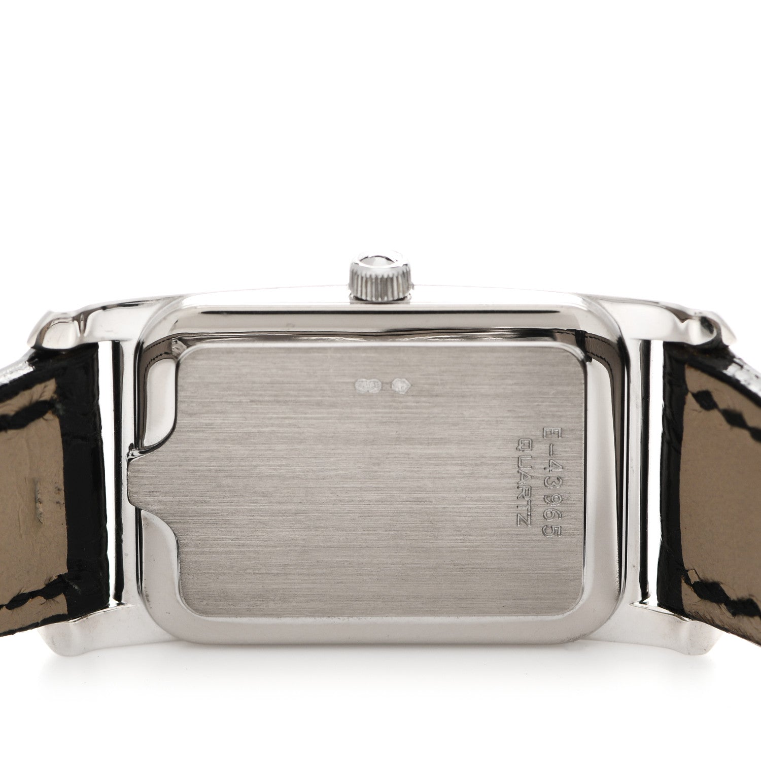 Audemars Piguet 18K White Gold Alligator 21mm Edward Piguet Quartz Watch Black 67324BC.OO.D001CR.01 4 of 5