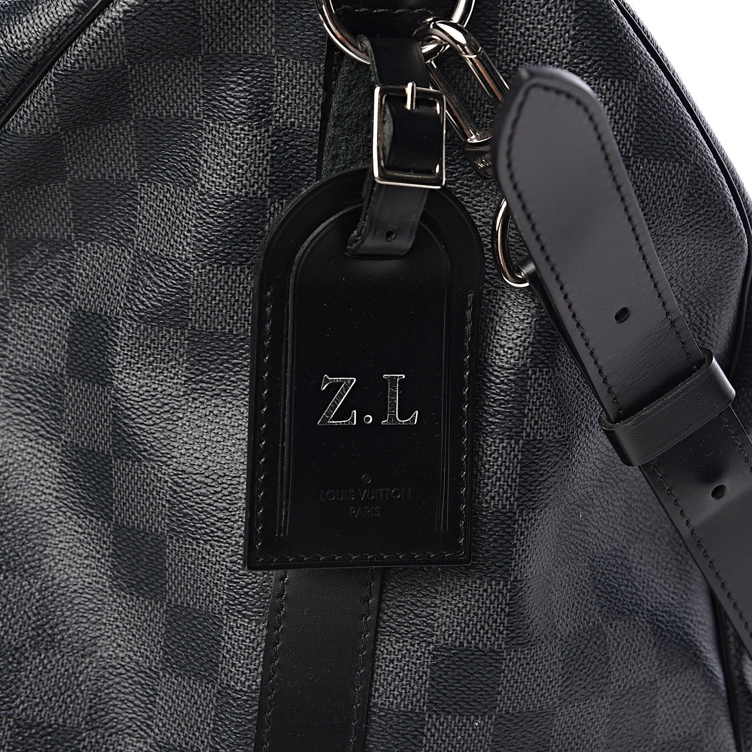 Louis Vuitton Damier Graphite Keepall Bandouliere 55 11 of 11
