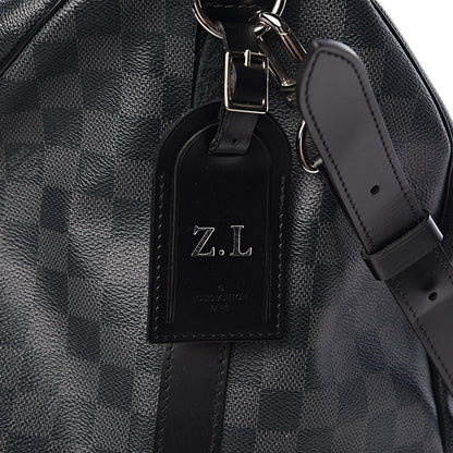 Louis Vuitton Damier Graphite Keepall Bandouliere 55 11 of 11