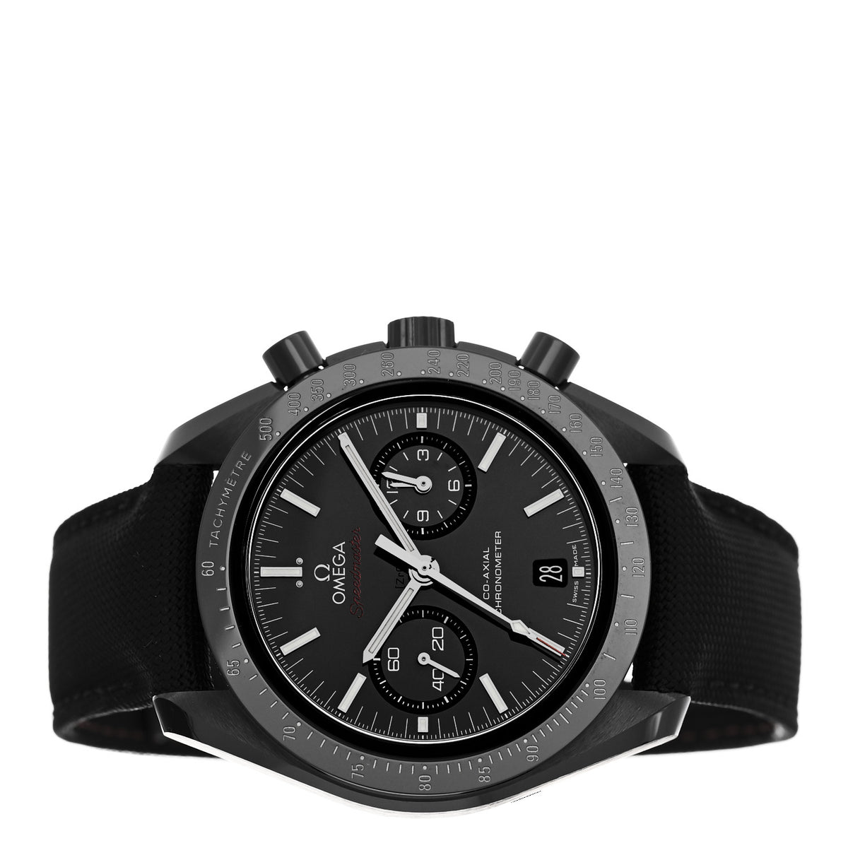 Omega Ceramic Fabric 44.25mm Speedmaster Dark Side Of The Moon Chronograph Automatic Watch Black 311.92.44.51.01.007 2 of 5