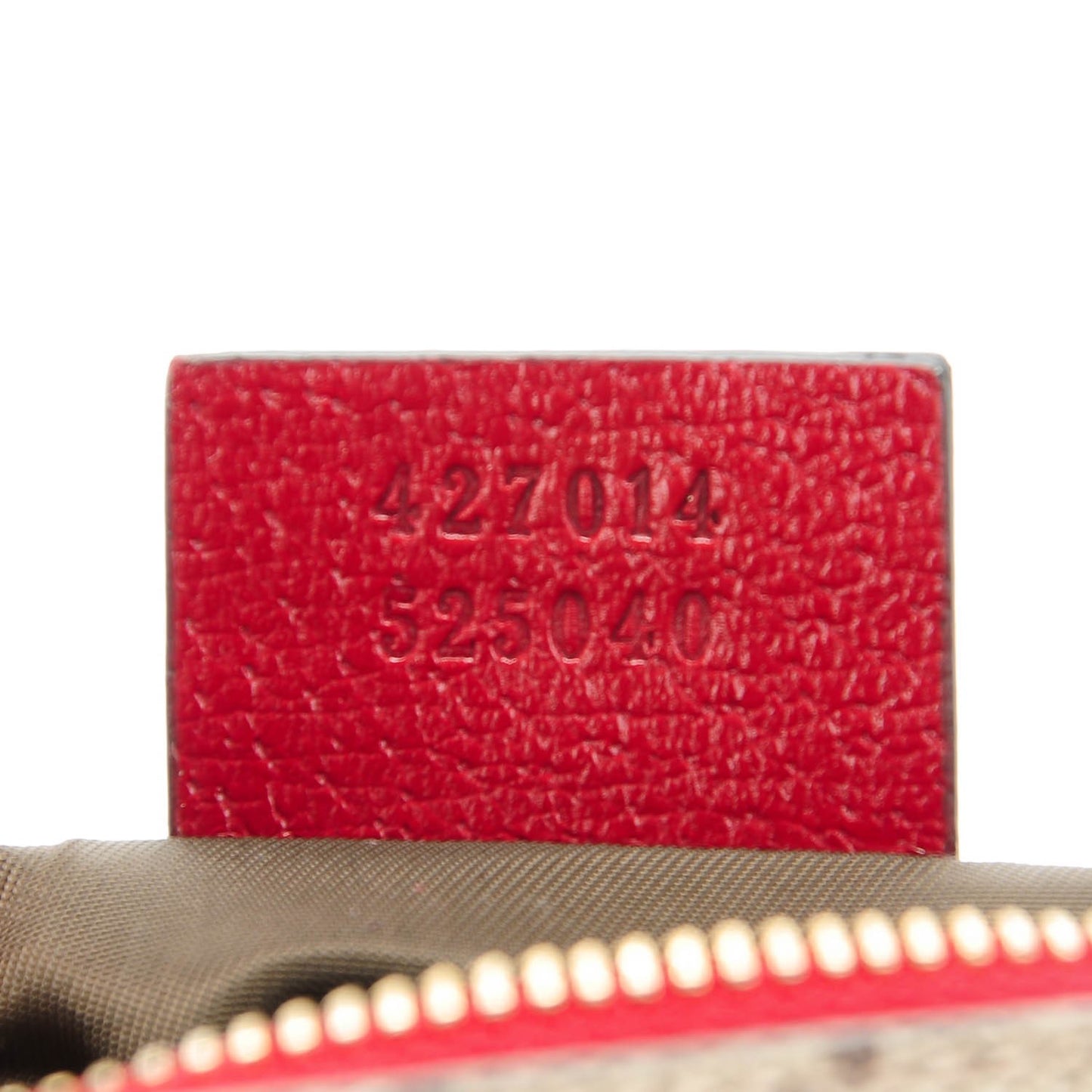 GG Supreme Monogram Tian Mini Chain Bag Beige Multicolor Red