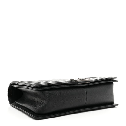 Chanel Caviar Quilted New Medium Boy Flap Black 4 of 10