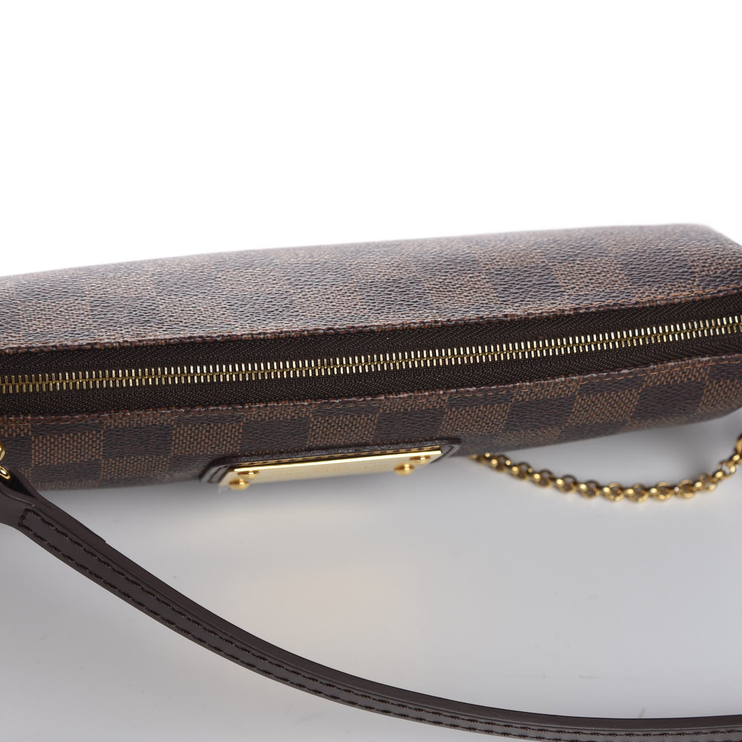 Louis Vuitton Damier Ebene Eva Clutch 9 of 9
