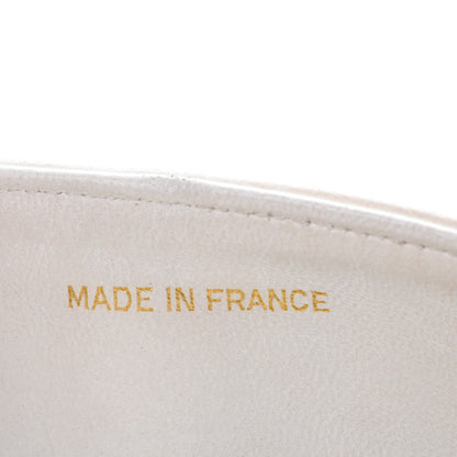 Chanel Lambskin Quilted Small Double Flap White 6 of 19
