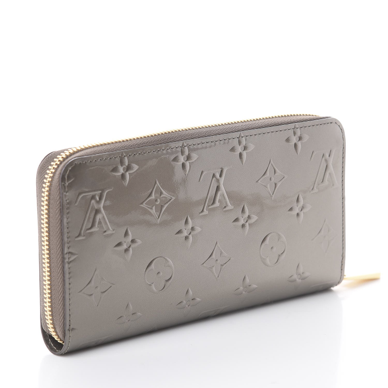 Louis Vuitton Vernis Zippy Wallet Champagne Metallise 3 of 10