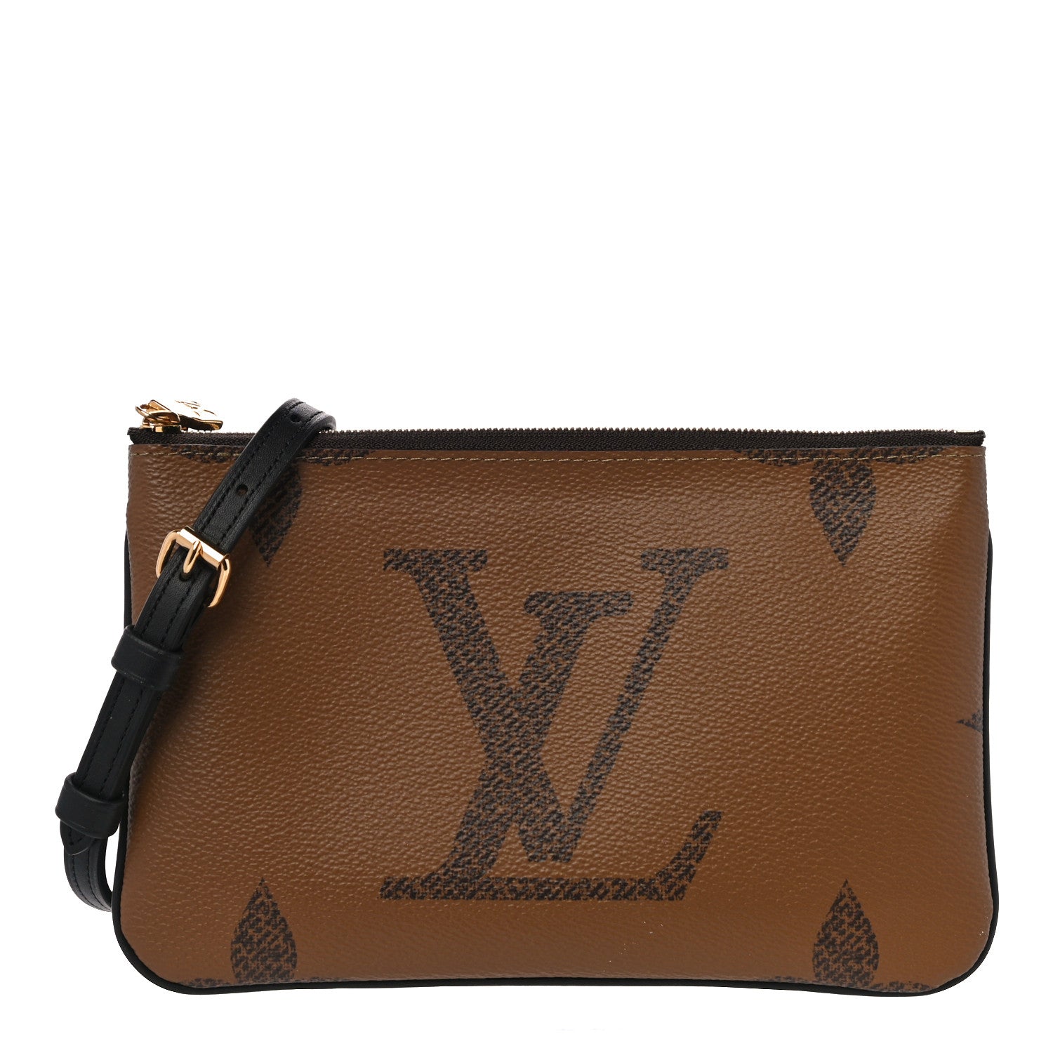Louis Vuitton Reverse Monogram Giant Double Zip Pochette 1 of 13