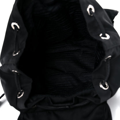 Prada Tessuto Nylon Saffiano Medium Backpack Black 4 of 24