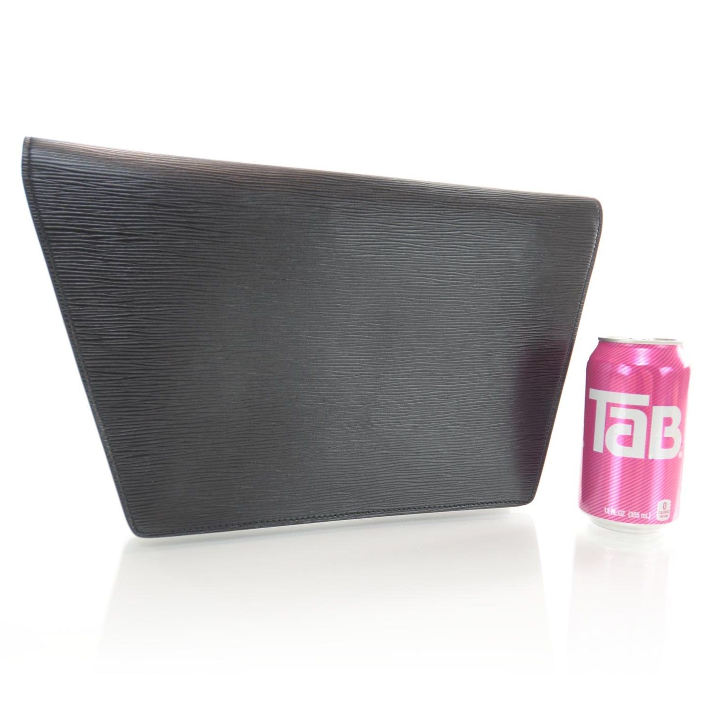Epi Pochette Trapeze Large Black