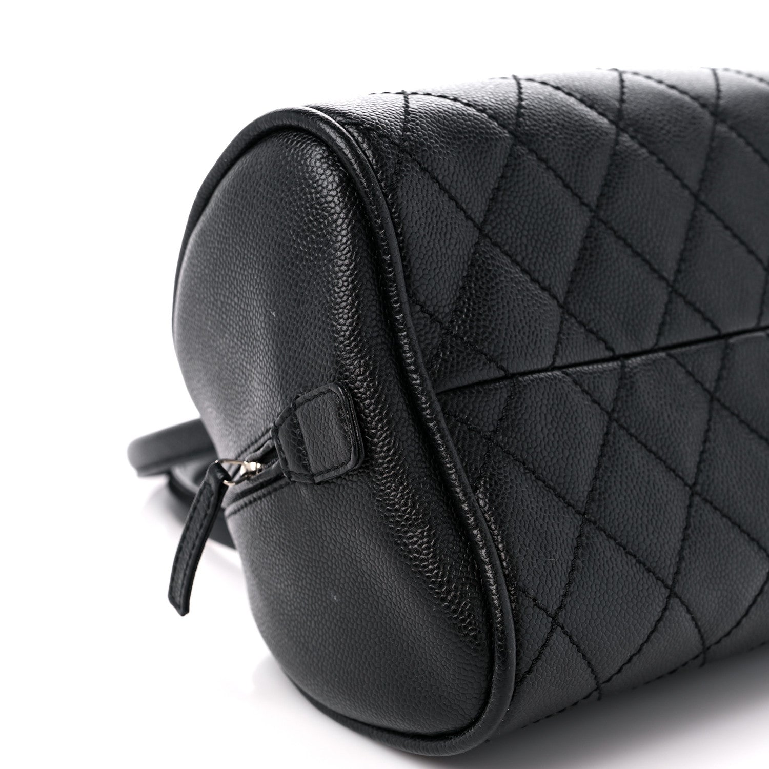 Chanel Caviar Quilted Small Bowler Black 8 of 9