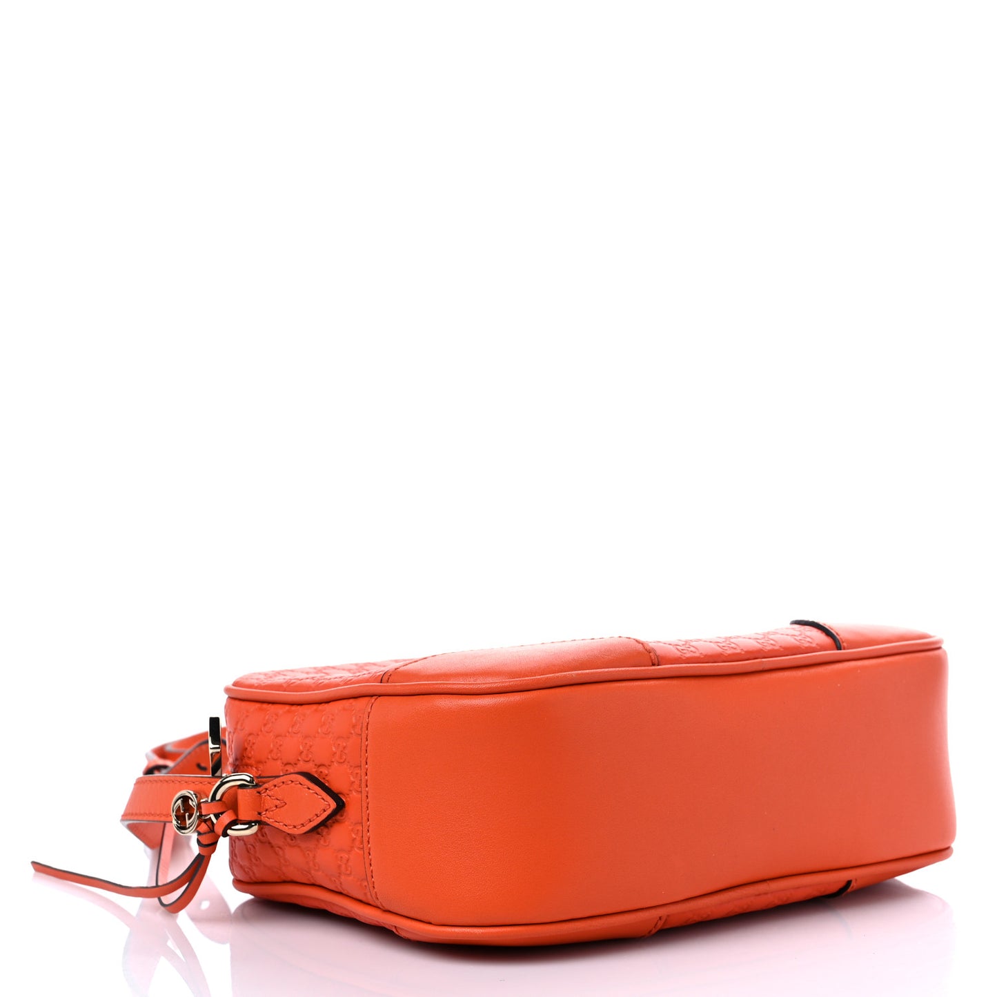 Soft Microguccissima Mini Bree Messenger Bag Sun Orange