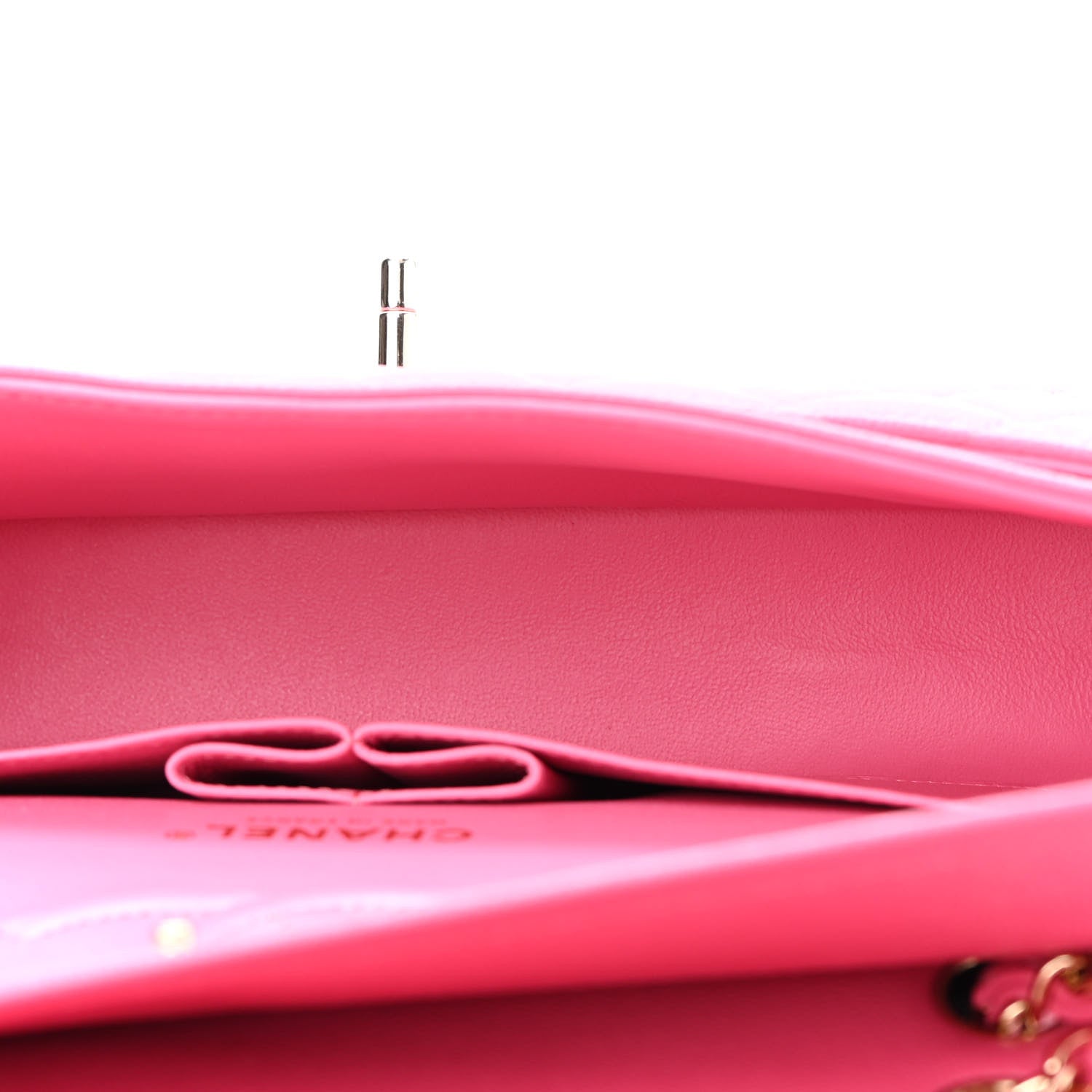 Chanel Caviar Quilted Medium Double Flap Pink 5 of 9