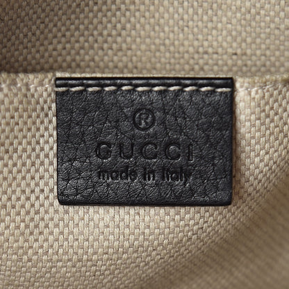 Gucci Pebbled Calfskin Small Soho Disco Bag Black 7 of 16