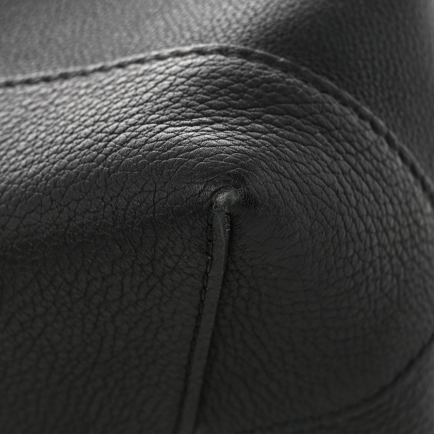 Calfskin Lockme Backpack Black