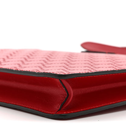 Gucci Guccissima Signature Messenger Bag Hibiscus Red 11 of 11
