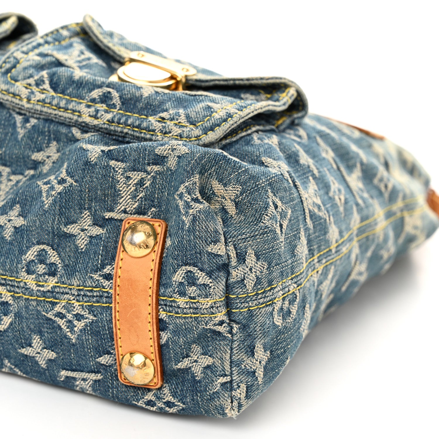 Louis Vuitton Denim Baggy GM Blue 9 of 11
