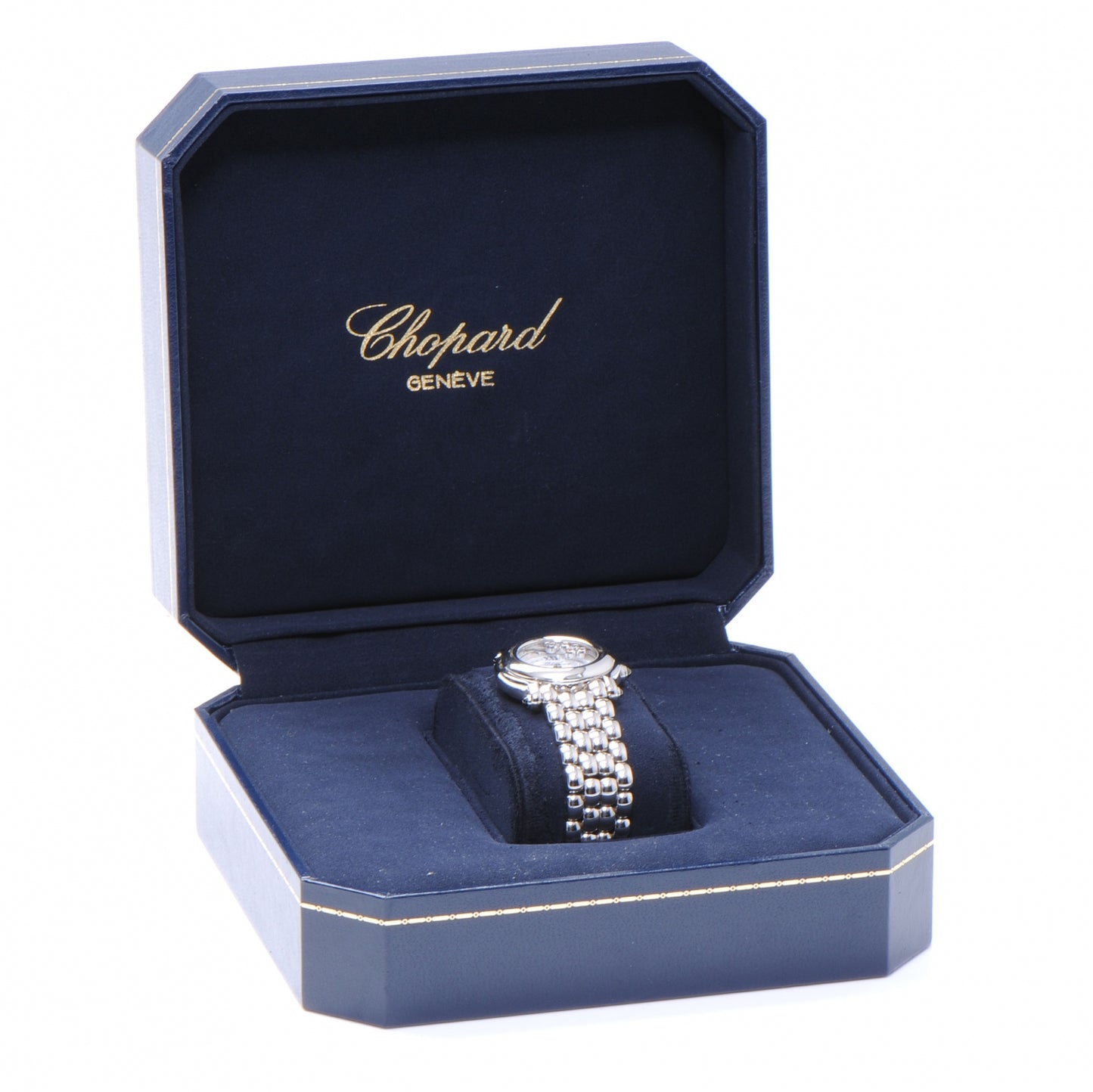 Stainless Steel 5 Diamond 26mm Happy Sport Quartz Watch