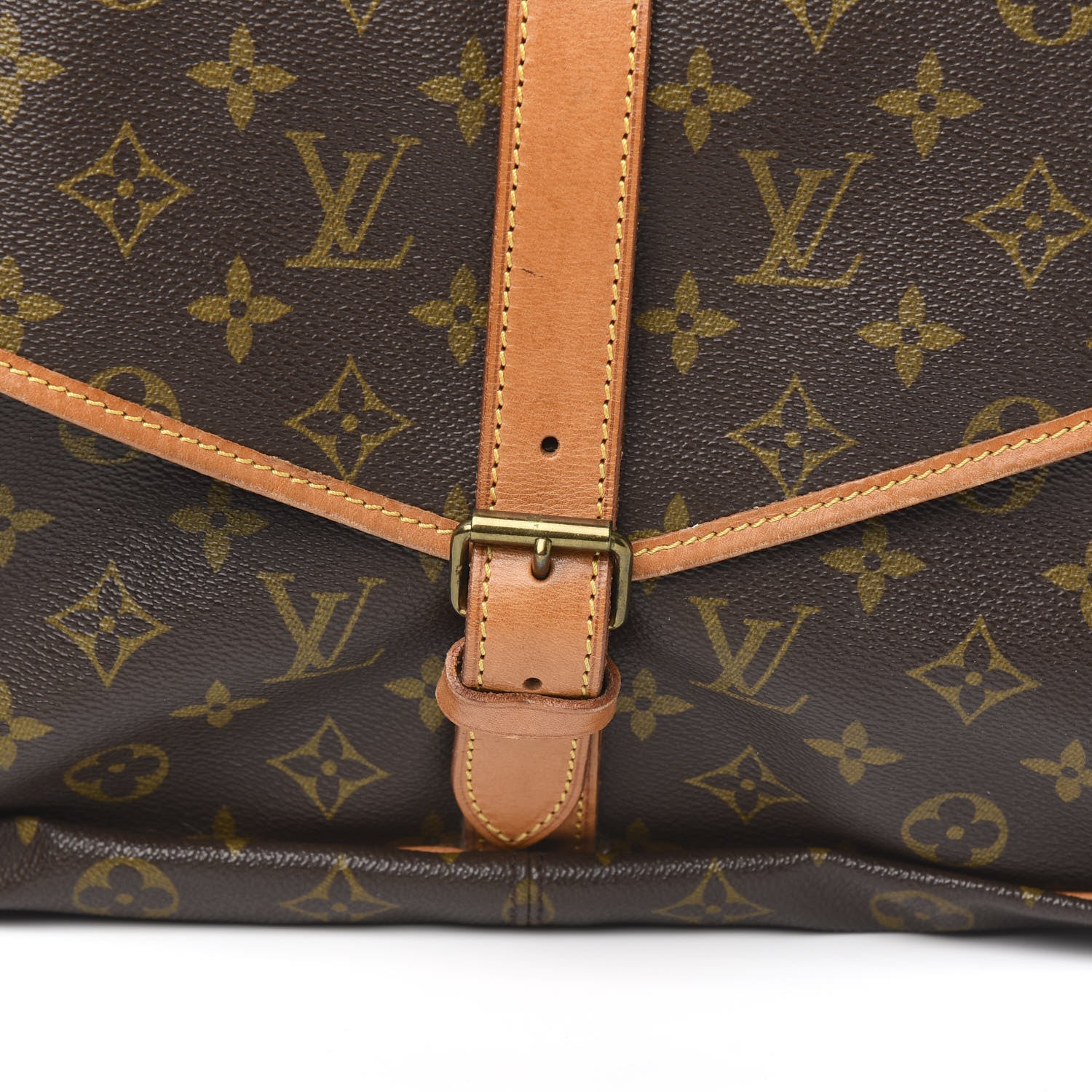 Louis Vuitton Monogram Saumur 35 10 of 11