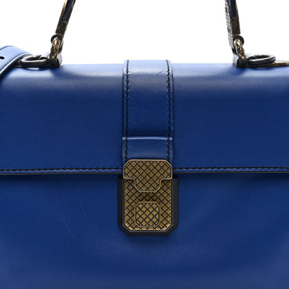 Bottega Veneta Nappa Small Piazza Bag Sapphire 6 of 8