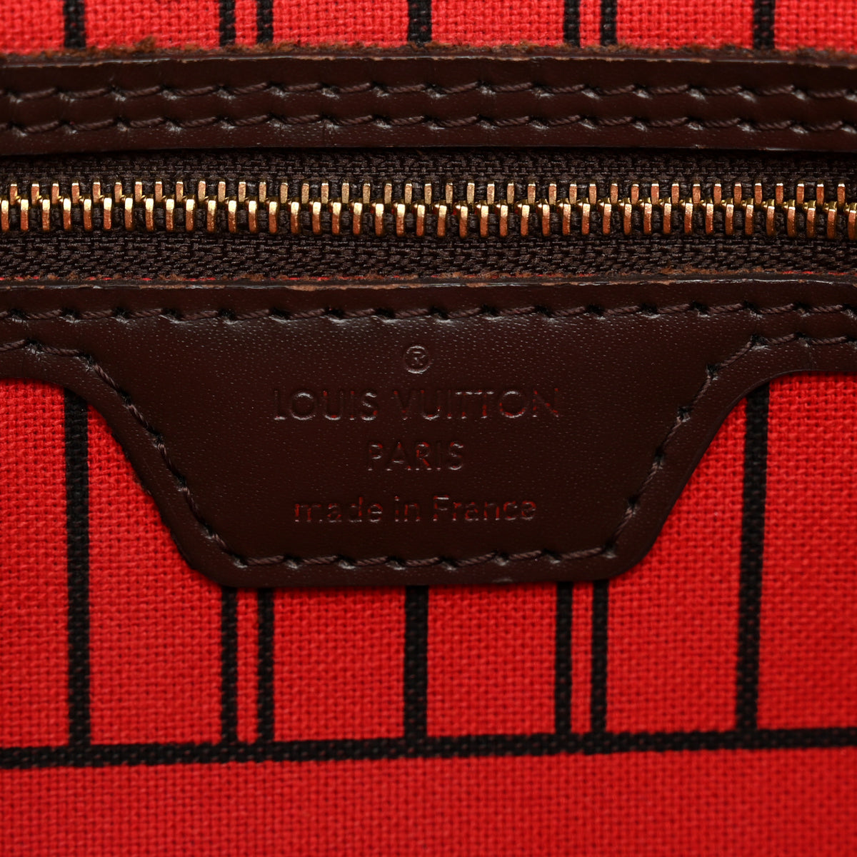 Louis Vuitton Damier Ebene Neverfull PM 6 of 10