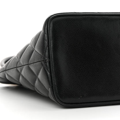 Chanel Caviar Quilted Medallion Tote Black 10 of 15