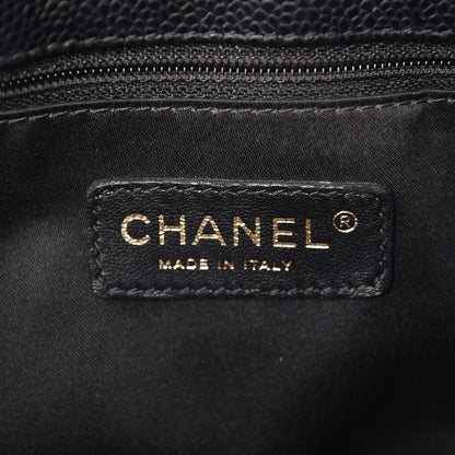 Chanel Caviar Quilted Grand Shopping Tote GST Black 6 of 13