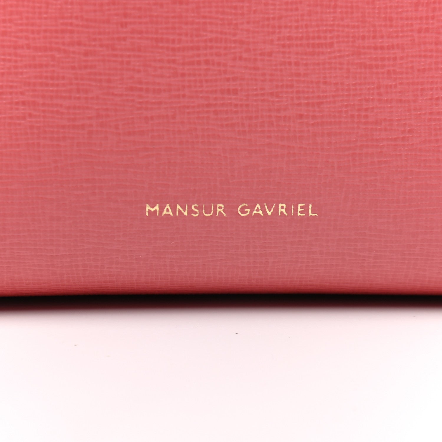 Mansur Gavriel Saffiano Mini Mini Bucket Bag Blush 6 of 10
